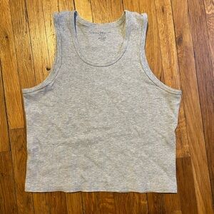 Brandy Melville Light Gray Tank Top